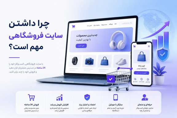 چرا داشتن سایت فروشگاهی مهم است؟